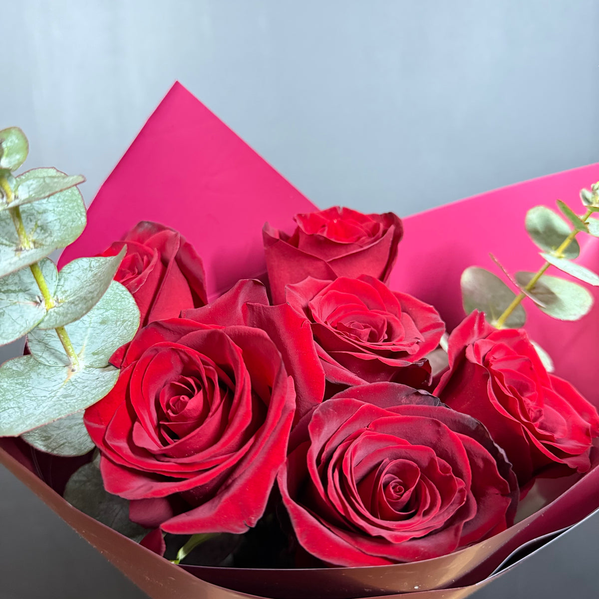 6 Rosas Ecuatorianas Deluxe