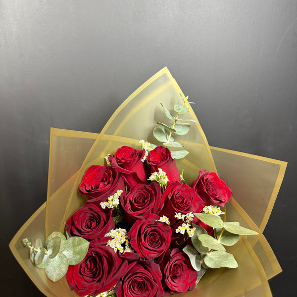 12 Rosas Ecuatorianas Deluxe