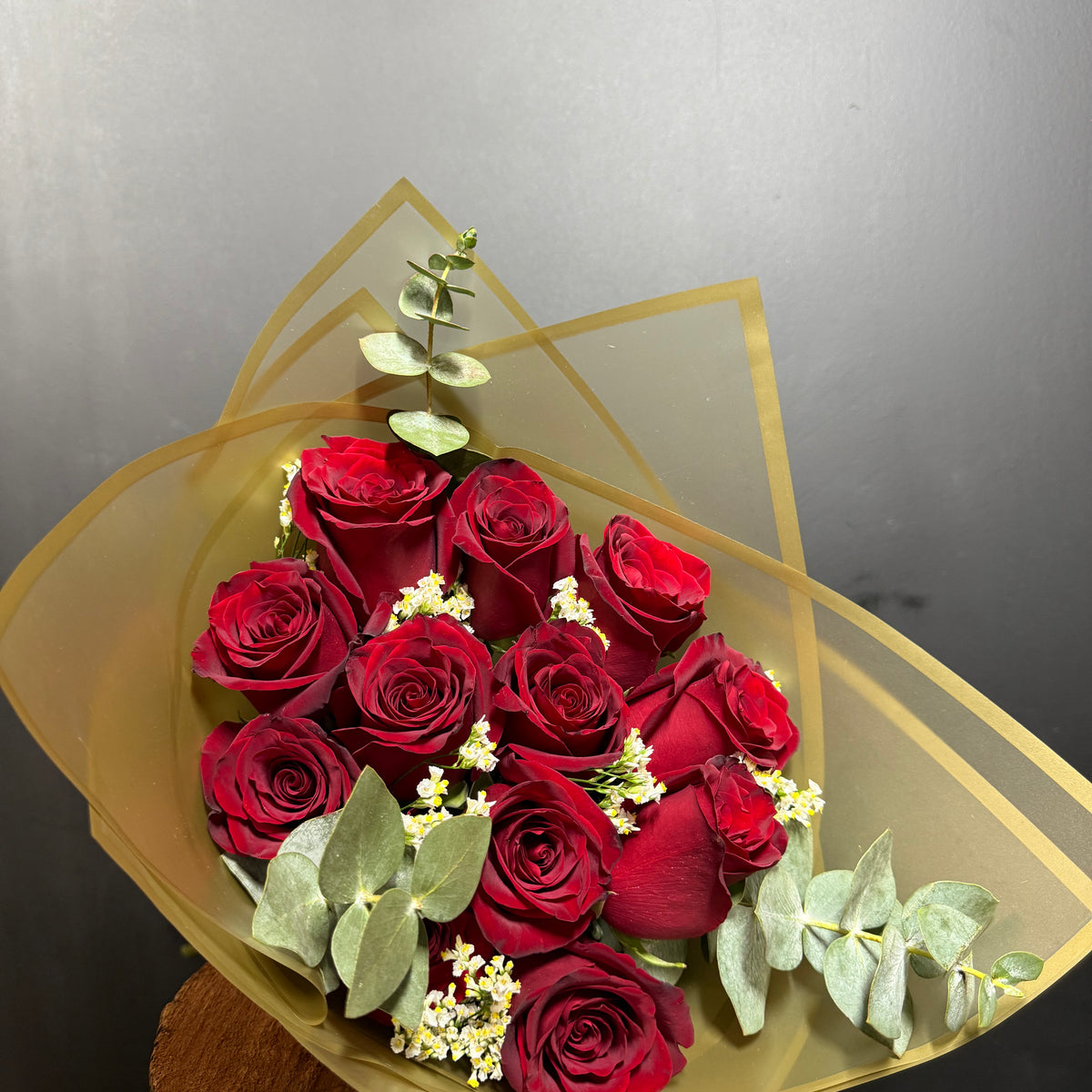 12 Rosas Ecuatorianas Deluxe